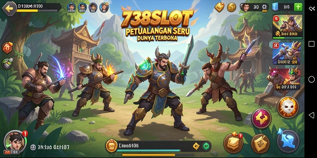 Gameplay seru di dunia terbuka 738SLOT.