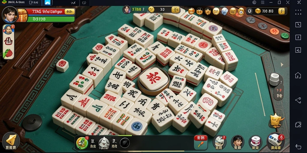 Tampilan gameplay menarik dari 77AG yang menantang.