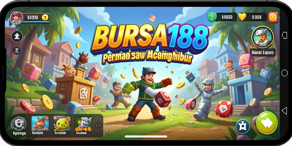 Screenshot BURSA188 menampilkan gameplay Arcade yang seru dan penuh aksi.