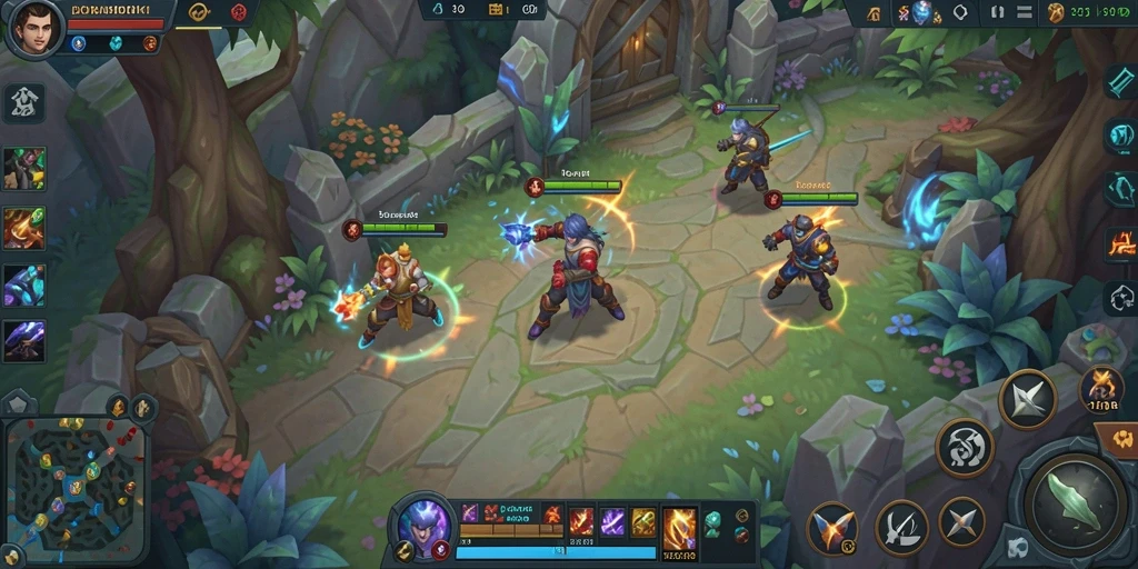 Gameplay seru dengan strategi tim di DORAHOKI.