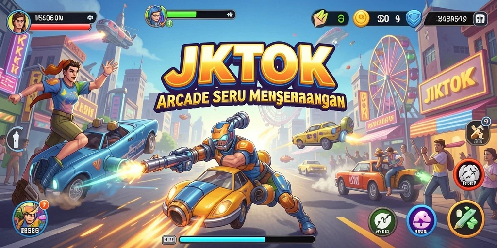 Screenshot JKTOK menampilkan gameplay seru dan grafis menarik.