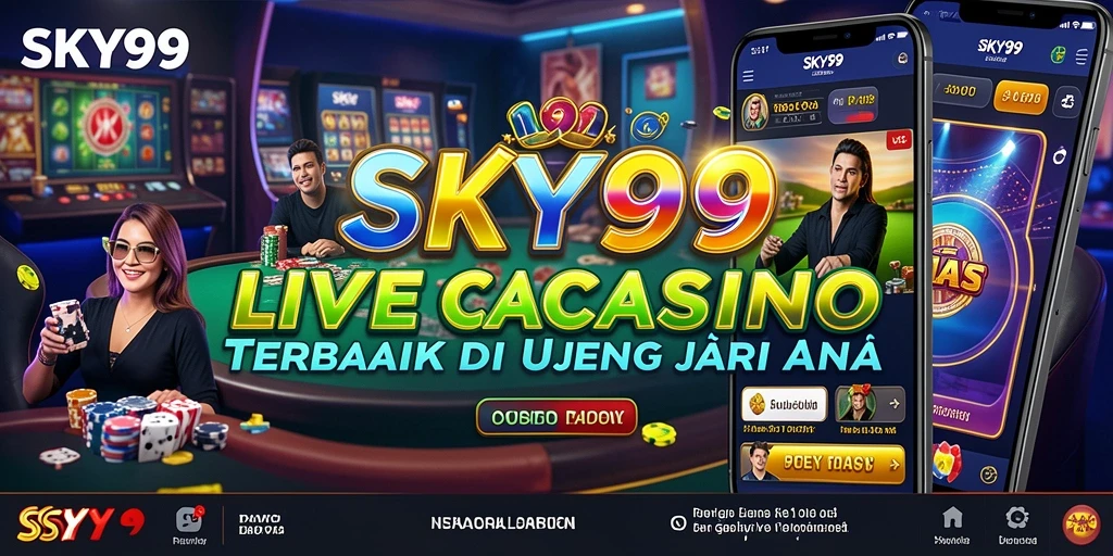 Tampilan gameplay Live Casino yang menarik di SKY99.