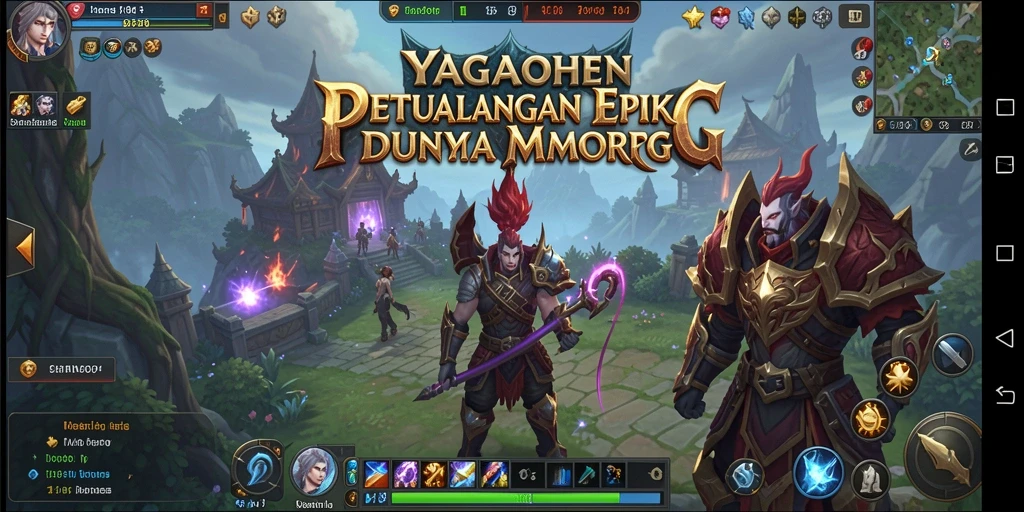 Tampilan gameplay menarik dan grafis yang memukau di YAGAOHEN.